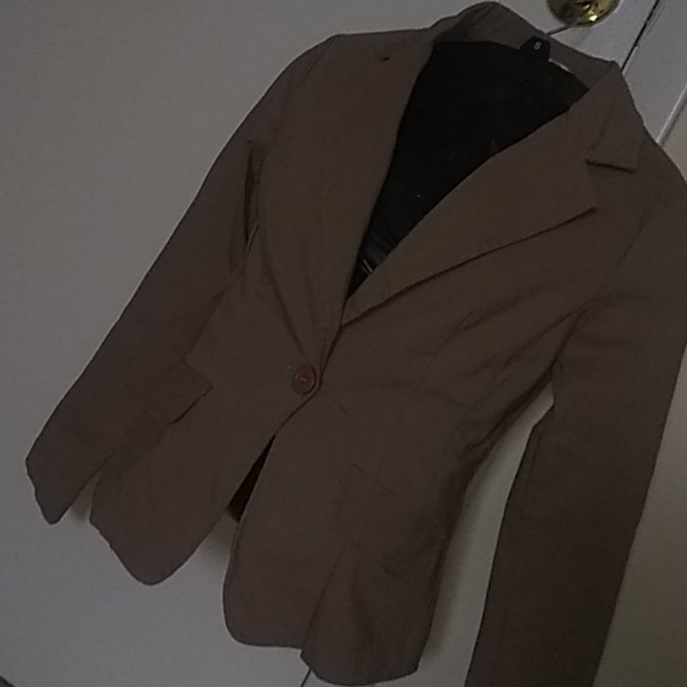 Pre-owned brown jacket/blazer Sz XS, S